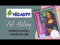 ART HISTORY HOMESCHOOL CURRICULUM | HiGASFY | Have I Got a Story For You Flip Through and Review