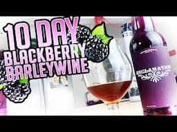 10 Day Blackberry Barleywine! - 10 Day Brews Ep. 4