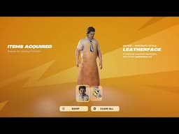 How To Get Leatherface Skin NOW FREE In Fortnite (Unlocked LEGO Leatherface Style)