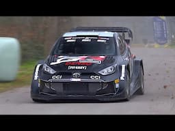 Toyota Gazoo Racing testing the 2025 GR Yaris WRC Rally1 for World Rally Championship 2025 season!