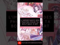 L'importance des photos pour faire décoller ta boutique d'illustrateur 🤫 #boutiqueenligne #etsy #art