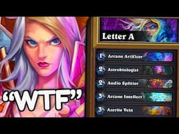 Hearthstone, but Every Card Starts With The Same Letter