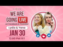 Craft and Chat with Lydia and Yana!