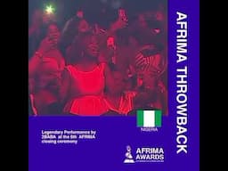 Relive the magic of AFRIMA's most unforgettable moment! 🎤🔥 #rap #africanbeats #music #afrima