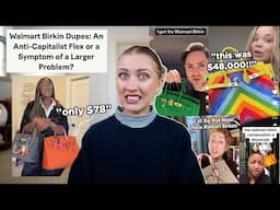 TikTok’s Walmart Birkin’ Dupe discourse is unhinged