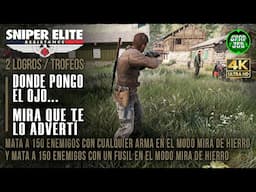 Sniper Elite: Resistance | 2 Logros / Trofeos: Mira que te lo advertí (Matar con Mira de hierro)