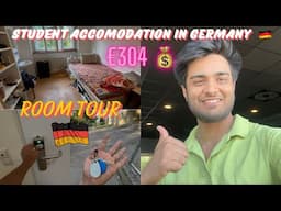 Student Accommodation in Germany 🇩🇪 | My €300 Room Tour | Indian Student in Germany