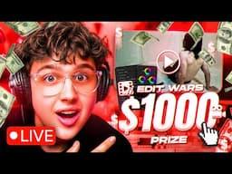 LIVE: EDIT WARS LIVE REACTION STREAM! ($1000 PRIZE WINNER)