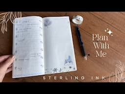 Sterling Ink Plan With Me / Week 4- January 20-26 🌿