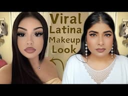 Viral Latina Makeup Look | Step By Step Latina Makeup Tutorial For Beginners | Antima Dubey [Samaa]