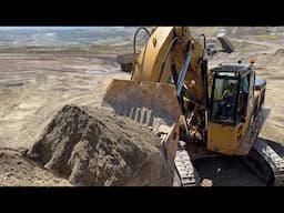 Caterpillar 5090B Front Shovel Excavator Loading Mercedes & MAN Trucks - Sotiriadis/Labrianidis - 4k