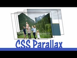 CSS Parallax Tutorial!  AWESOME Effect!