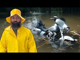 This Motorcycle was UNDERWATER for 2 days. Will it Run?