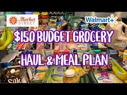 Saving Money On Groceries: My Weekly Budget Haul And Meal Plan!