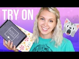 BOXYCHARM VS GLOSSYBOX TRY ON UNBOXING 👊 Battle Of The Subscription Boxes August 2018