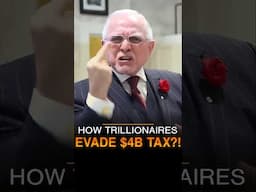 How Trillionaires EVADE $4B Tax?!