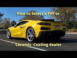 Picking a PPF or Ceramic Coating Dealer