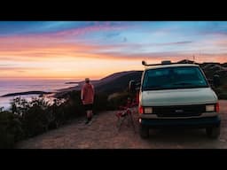 City Van Life in California, Chasing The Super Bloom & An Epic Cloud Inversion