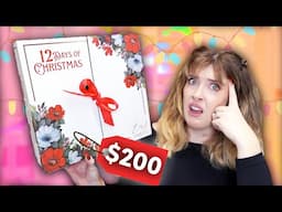 I Opened A $200 Art Advent By CRAFTAMO...overpriced??