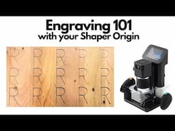 Engraving 101 - How to calculate the cut width when engraving with the Shaper Origin