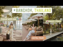 Bangkok Thailand Travel Vlog 🇹🇭 flying to BKK, best hotel to stay, must try sushi omakase dining  🍣