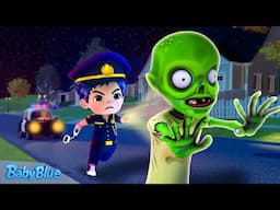 Monster Police 🧟🚨 | Kids Songs & Nursery Rhymes | Baby Blue