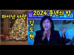 하이난 사랑(권성희)/가수 김도현/2024 송년의 밤/(사)한국연예예술인총연합회 동대구지회