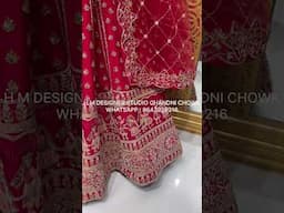 Doli theme zardosi work #weddinglehengacollection by #hmdesignerstudio   #topnewlatestlehanga