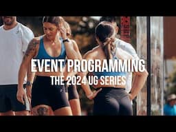 Programming for the 2024 UG Series/Games