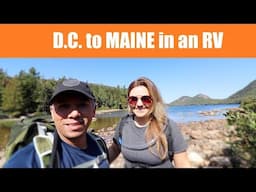 Washington DC to Maine: Full-Time RV Family