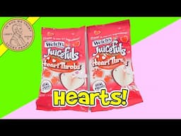 Welch's Juicefuls Juicy Fruit Snacks Heart Throbs Valentines Day Candy Review