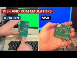 MSX and DRAGON/TANDY rom and floppy disk emulators comparison