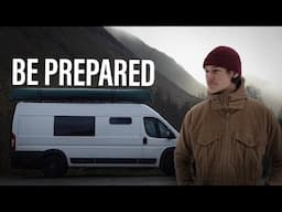 Van Lifers… Be Prepared! (Don’t get caught out!)