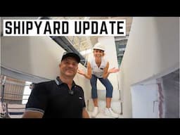 We are BACK!😝 ShipYard Update on Our Bering 82 "ADAMAS"