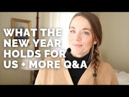 Last year recap, new year focus, hosting secrets, decluttering gifts, SAHM side hustle, and more