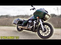 I GAVE AWAY THIS BUILT HARLEY 2 YEARS AGO AND THE WINNER NEVER RODE IT SMH... *BUILT 131*