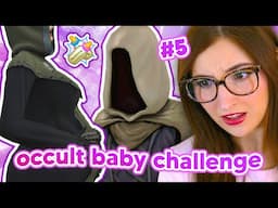 having a baby with the GRIM REAPER in the sims 4 ☠️ occult baby challenge #5