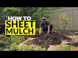 Turn Grass into a Garden Bed with Easy Sheet Mulching (No Dig)