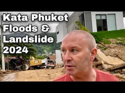 Kata Beach Phuket Thailand Landslide & Floods Update (sep 2024)