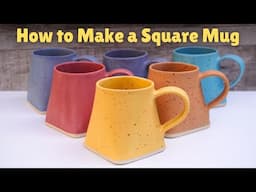 How to Make a Square Mug by Hand