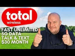 Unlimited Super Fast 5G Data, Talk and Text for $30 Total By Verizon