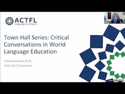 Critical Conversations in World Language Education - Advocating for Change: How to Be Heard