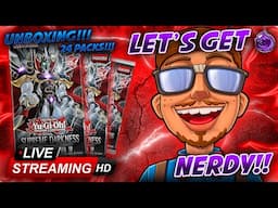 🔴 UNBOXING YU-GI-OH "Supreme Darkness" Come Hang and Chill! #roadto100k