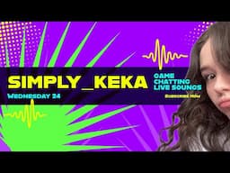 simply_keka [ЛУЧШЕЕ] Ищет аномалии (Скучная игра, светильник за 90К, Кека спалила что смотрит)