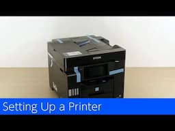 ET-5805 Series - Setting Up a Printer