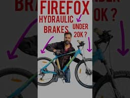 FIREFOX TYPHOON BEST MTB IN india WITH HYDRAULIC BRAKES 24 speed hydraulic suspension #viralvideo