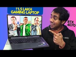 Playing GTA 5 on 1.5 Lakh Gaming Laptop - Lenovo Legion