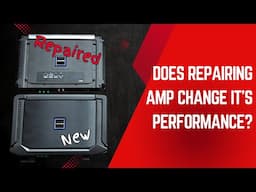 Will repairing your amp change it's performance?