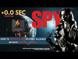 Eve online: How to install a spy in every alliance without getting caught