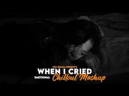 When I Cried Mashup 2024 (Vdj Shana Mashup) | Emotional Chillout | Saajna